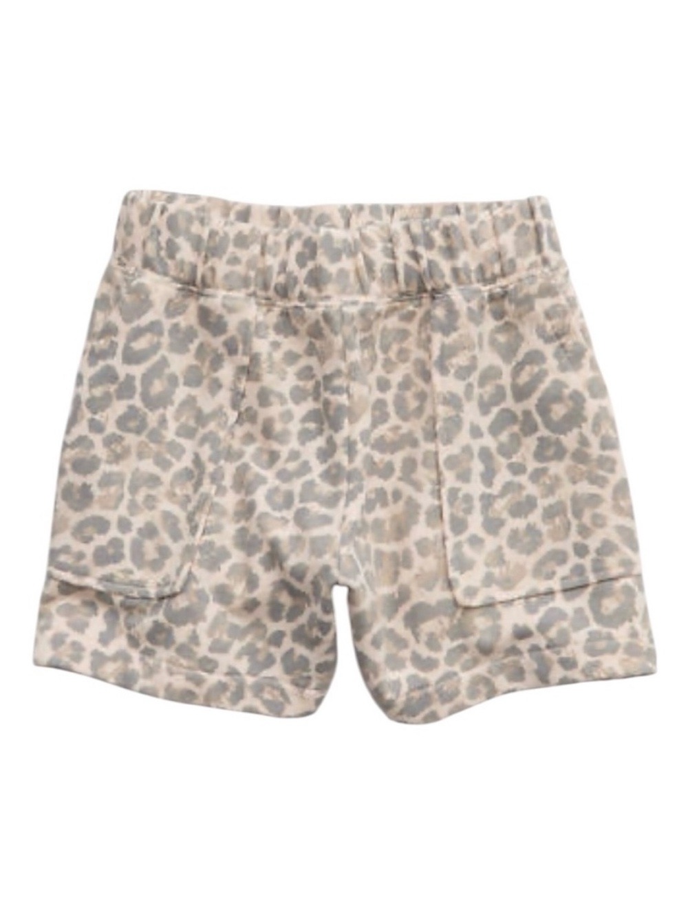 Aerie Go-To Fleece Short Cake Batter Leopard Print NWOT Size Medium